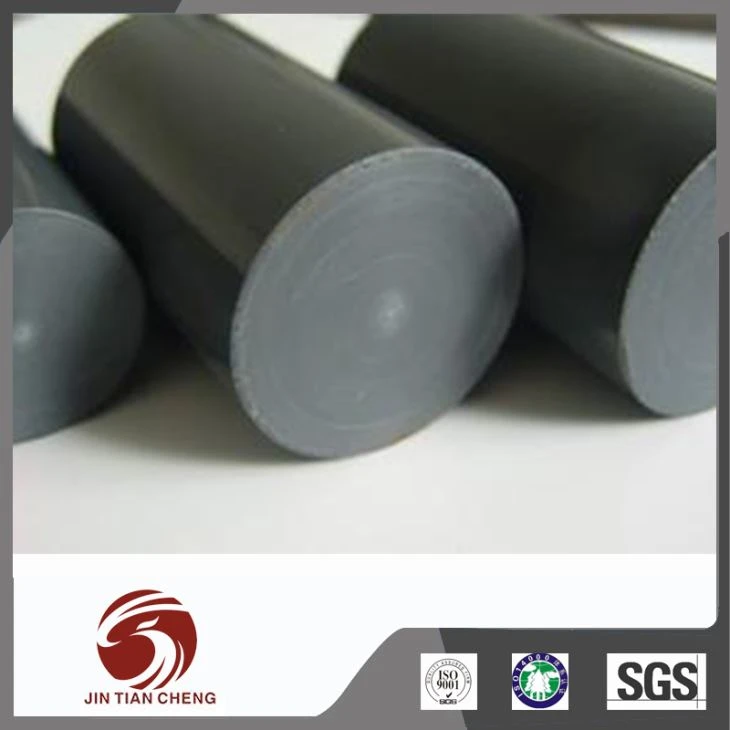 Abu-abu putaran batang padat Plastik PVC